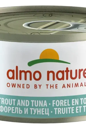 Lage Kosten Almo Nature kattenvoer HFC Jelly forel en tonijn 70 gr