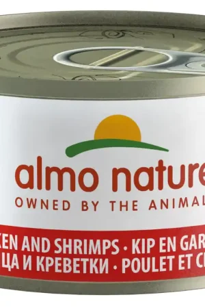 Almo Nature kattenvoer HFC Natural kip en garnaal 70 gr Gratis Retour