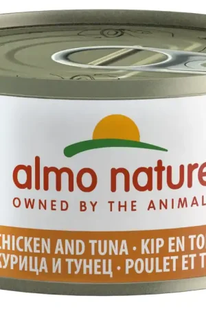 Express Levering Almo Nature kattenvoer HFC Natural kip en tonijn 70 gr