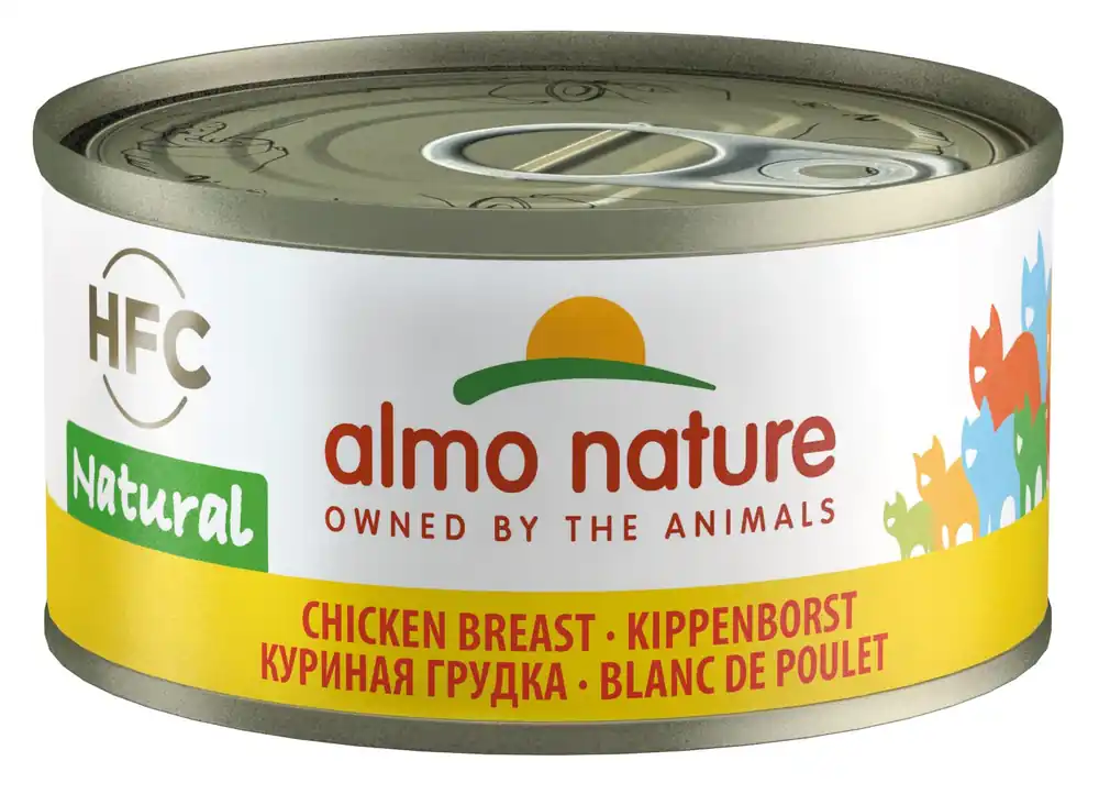Nu Kopen Almo Nature kattenvoer HFC Natural kippenborst 70 gr