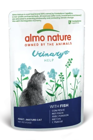 Almo Nature Kattenvoer Urinary Help Vis 70 gr Hoge Kwaliteit