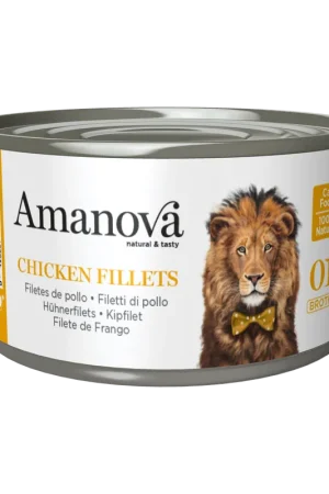 Betrouwbaar Amanova Kattenvoer Chicken Fillets in Broth 70 gr