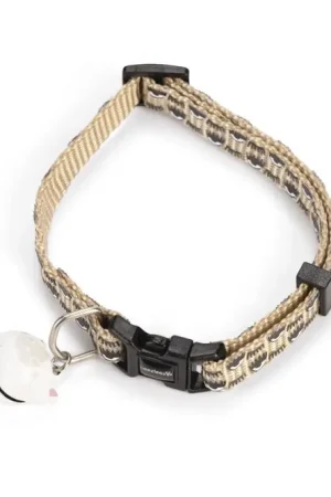 Op = Op Beeztees Kattenhalsband Eyes Beige