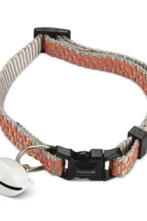 Betaalbaar Beeztees Kattenhalsband Triangle Lichtgrijs