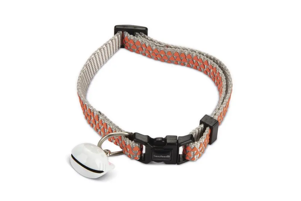 Betaalbaar Beeztees Kattenhalsband Triangle Lichtgrijs
