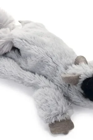 Direct Verzonden Beeztees Catnip Speeltje Platte Tex Grijs
