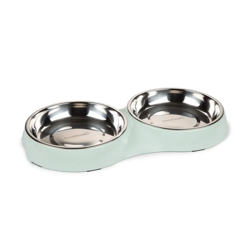 Beeztees Dinerset Smickle Mint 2 x 420 ml Beperkt Aanbod