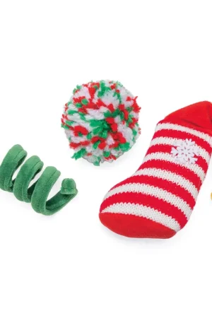 Gereduceerde Prijs Beeztees Kattenspeelgoed Kerstfun 3 st