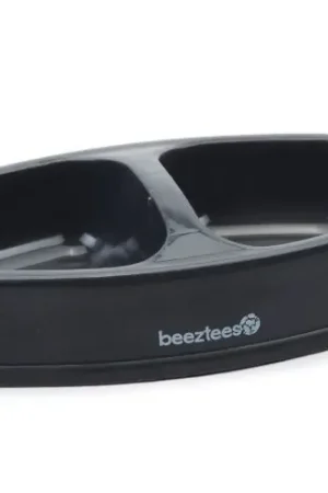 Hete Deal Beeztees Voer- en drinkbak Antraciet 2 x 150 ml