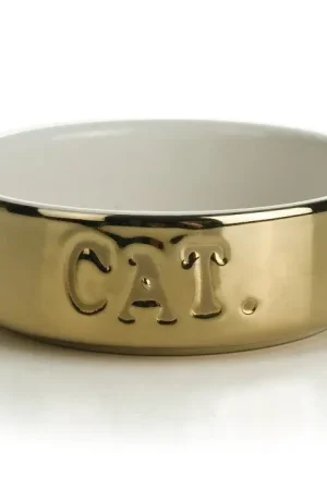 Beeztees Voerbak Cat Goud Favoriet