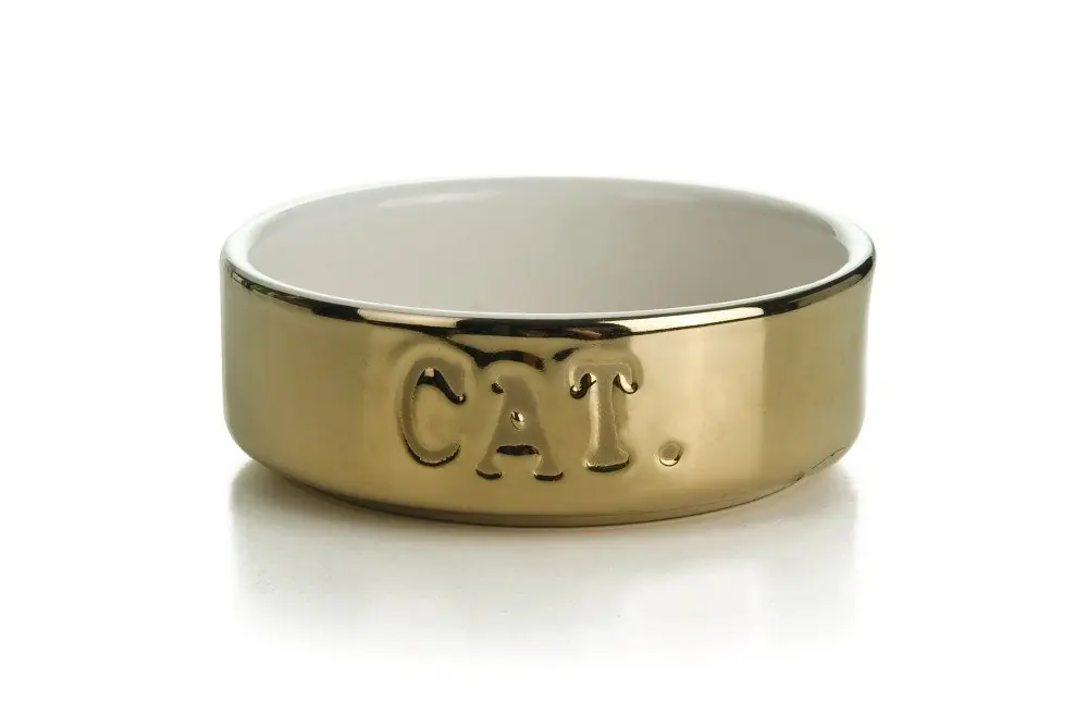 Beeztees Voerbak Cat Goud Favoriet