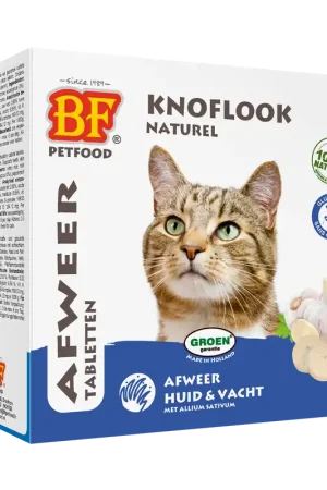 Dagaanbieding BF Petfood Knoflook Tabletten Naturel 100 st