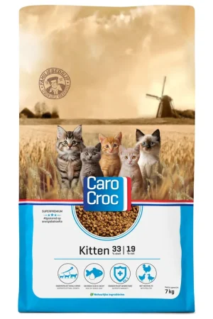 Laatste Kans CaroCroc Kattenvoer Kitten 7 kg