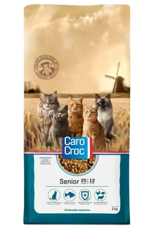 Beste Prijs CaroCroc Kattenvoer Senior 2 kg
