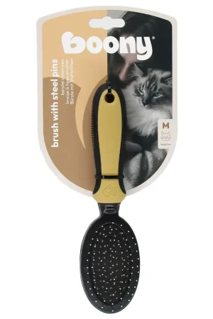 Boony Borstel Stalen Pen Medium Actieprijs