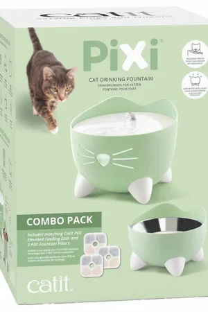 Catit PIXI Drinkfontein Combo Kit Groen Lage Prijs