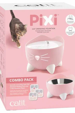 Catit PIXI Drinkfontein Combo Kit Roze Must-Have