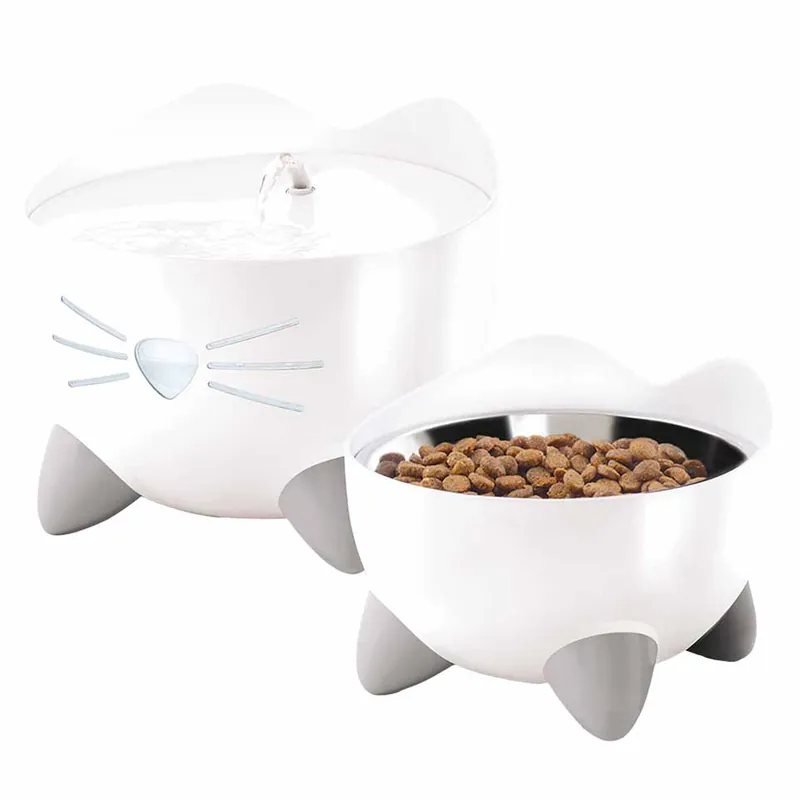 Catit PIXI Drinkfontein Combo Kit Wit Snelle Levering