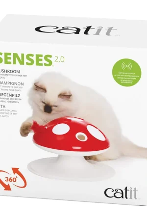 Catit Senses 2.0 Mushroom Rood/Wit Nieuw