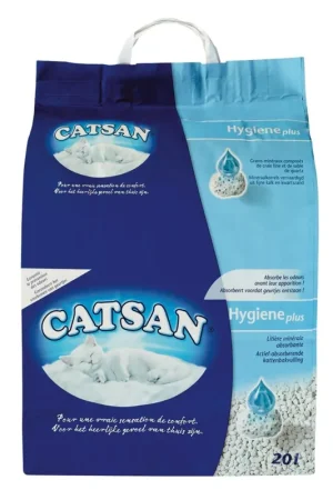 Catsan kattenbakvulling Hygiene Plus 20 ltr Lage Kosten
