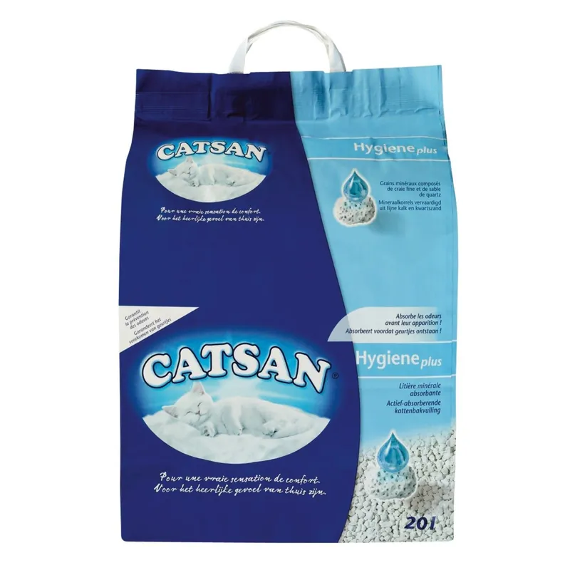 Catsan kattenbakvulling Hygiene Plus 20 ltr Lage Kosten