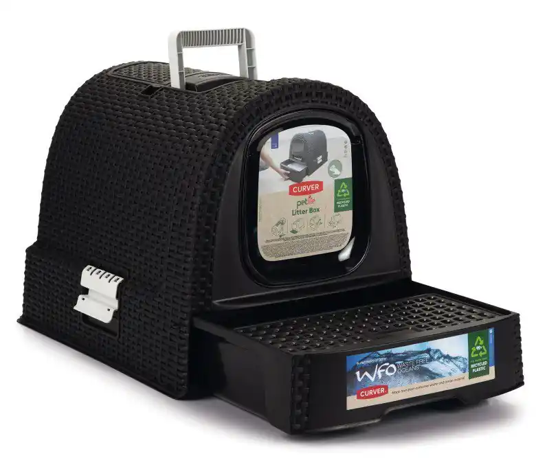Weekendaanbieding Curver kattenbak antraciet