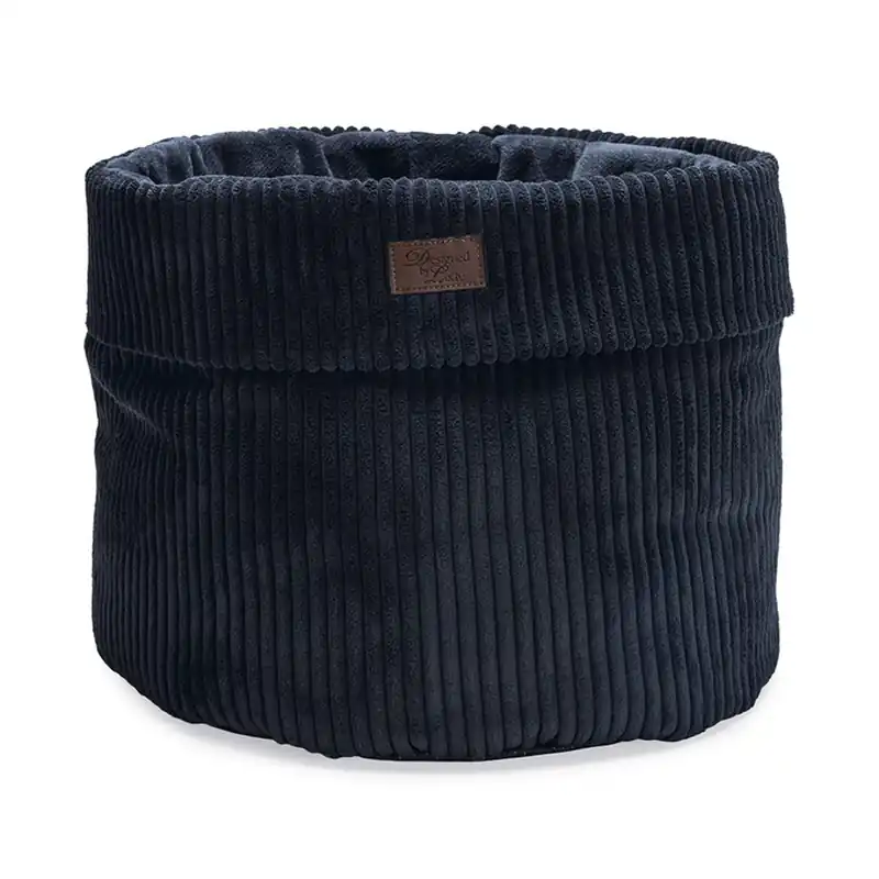 Designed by Lotte Kattenmand Ribbed Hoog Antraciet Beperkt Aanbod
