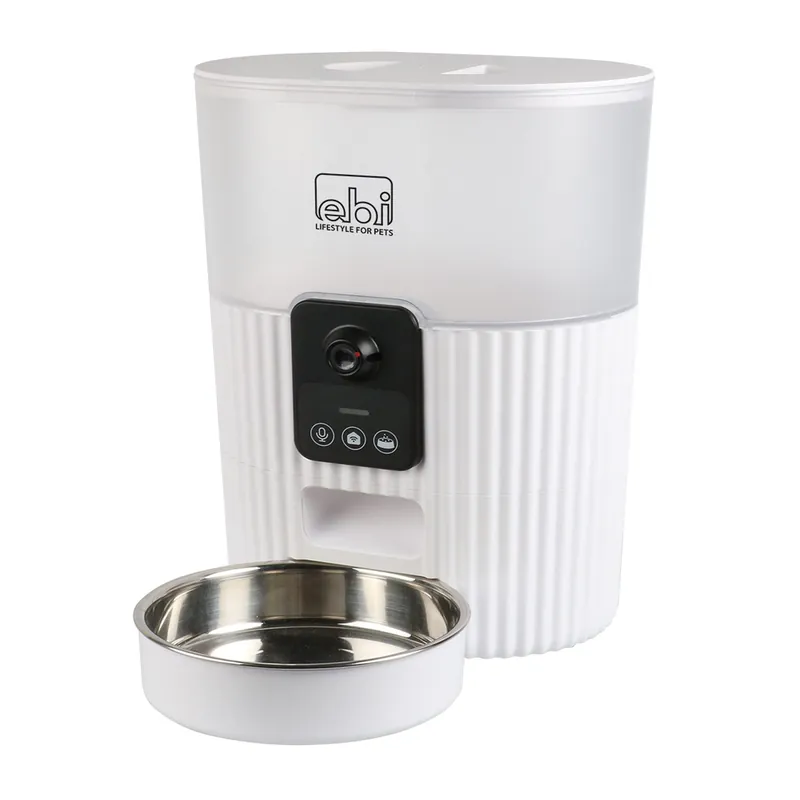 Favoriet EBI Smart Feeder Kualo met Camera Blauw 3,5 ltr