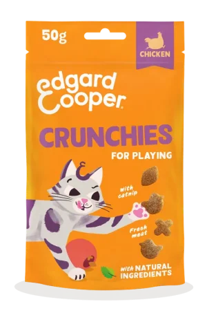 Edgard & Cooper Crunchies Kip 50 gr Voordeelprijs