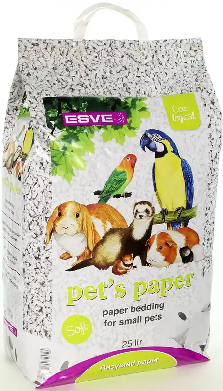 ESVE Pet‘s Paper bedding 25 ltr Superprijs