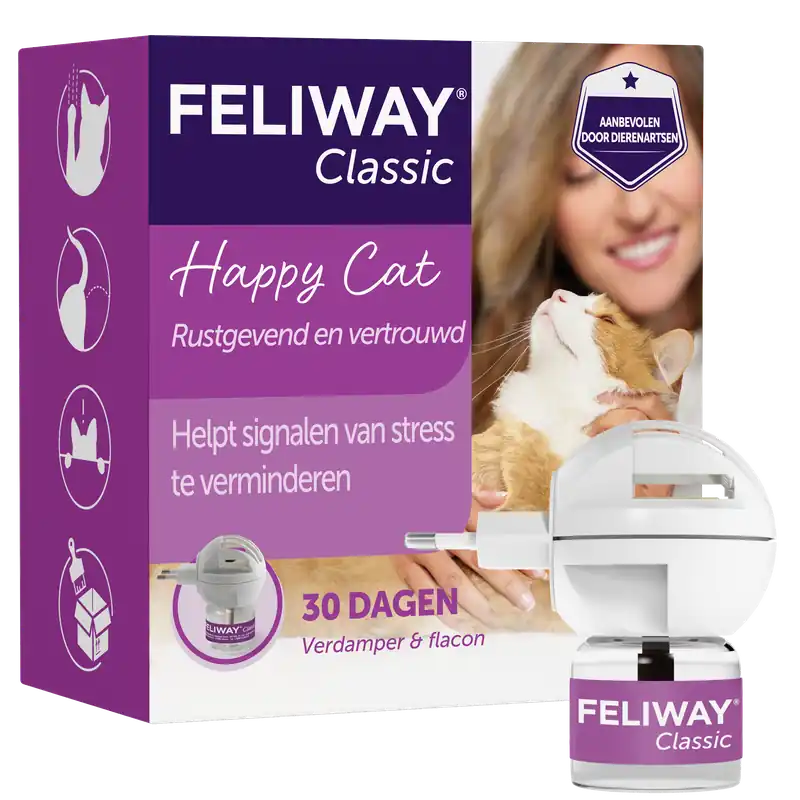 Nu Kopen Feliway Classic diffuser met refill 48 ml