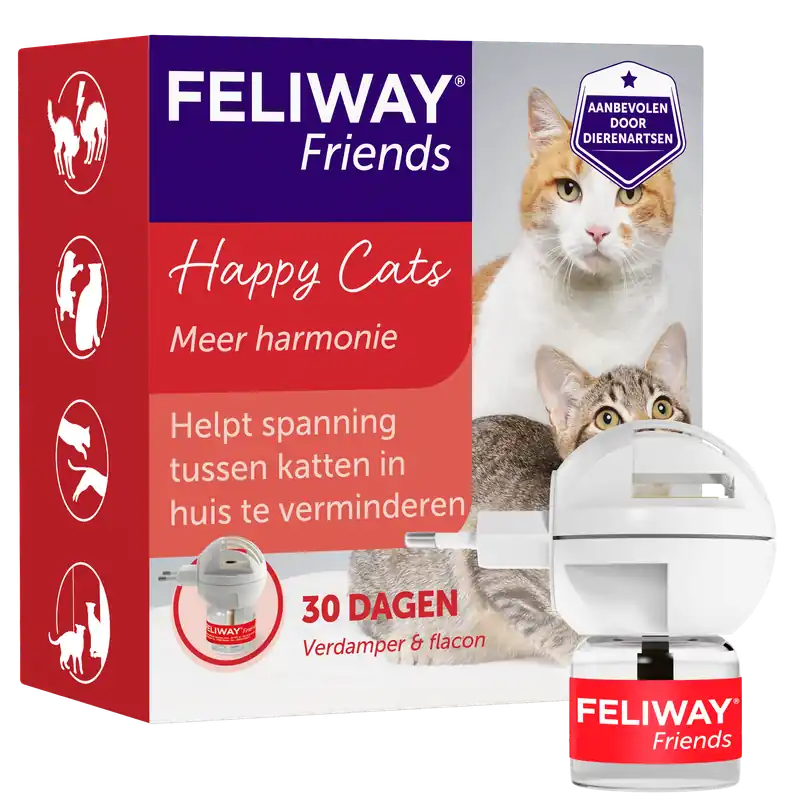 Koop Online Feliway Friends diffuser met refill 48 ml