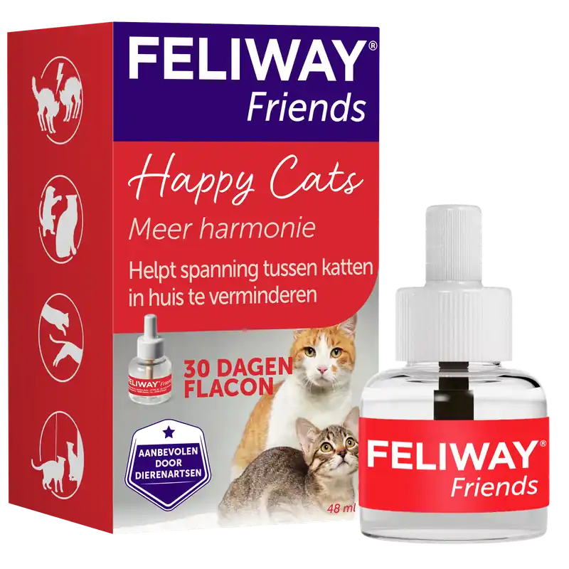 Feliway Friends refill 48 ml Betrouwbaar