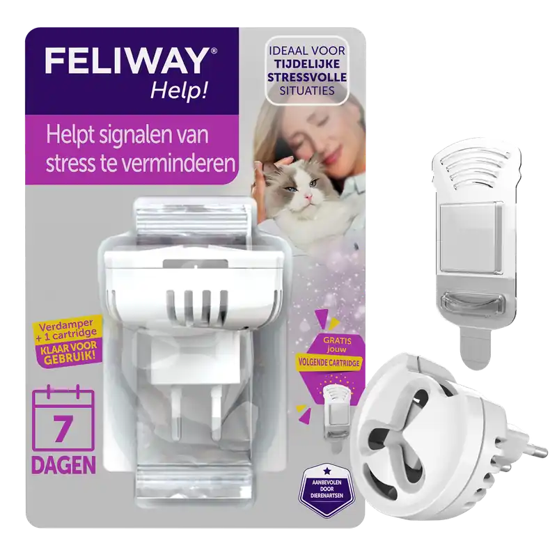 Feliway Help! Diffuser en Cartridge Korting