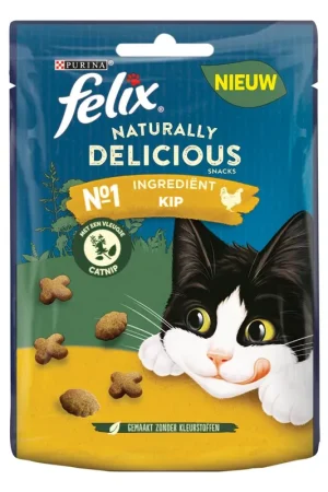Must-Have Felix Naturally Delicious Kip & Catnip 50 gr