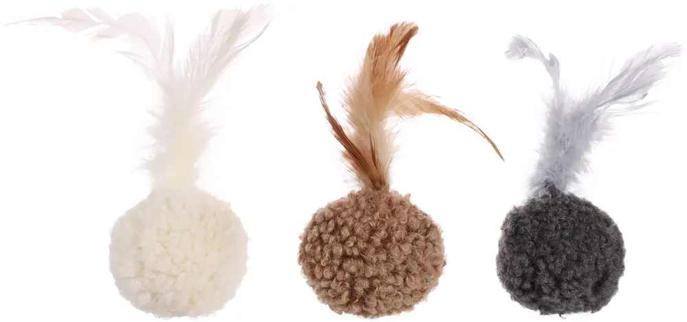 Gereduceerde Prijs Flamingo kattenspeelgoed Suava Bal Assorti