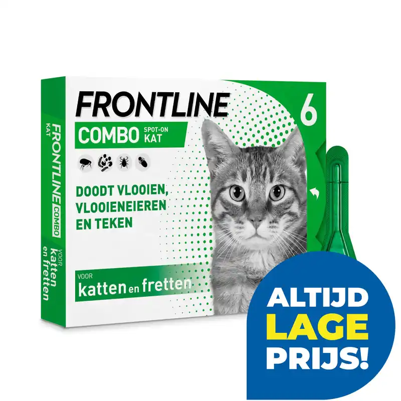Frontline Combo kat 6 pipetten Favoriet