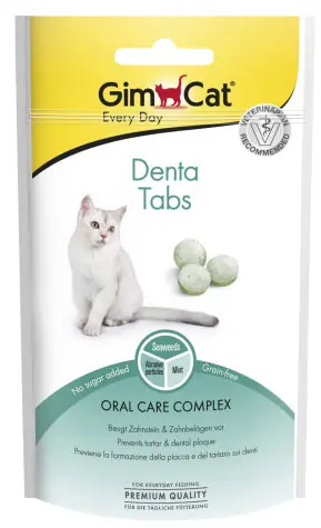 GimCat Denta-tabs40 gr Hoge Kwaliteit