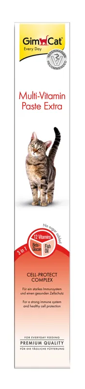 Finale Uitverkoop GimCat Multi-Vitamine pasta Extra 100 gr
