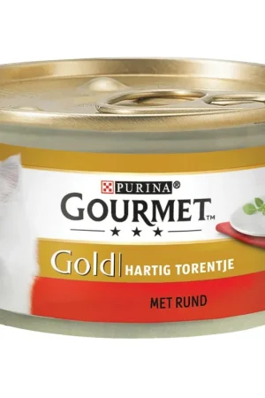 Gourmet kattenvoer Gold Hartig Torentje Rund 85 gr Bestel Nu