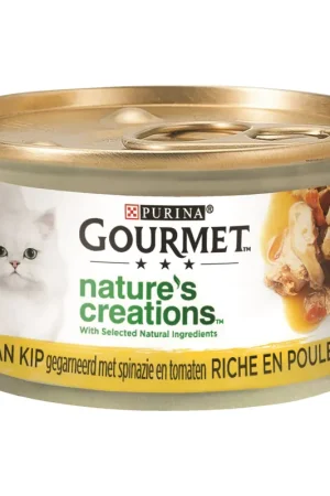 Gourmet kattenvoer Nature‘s Creations Kip 85 gr Bestseller