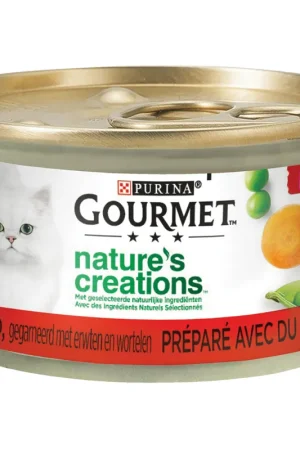 Gourmet kattenvoer Nature‘s Creations Rund 85 gr Voordeelprijs