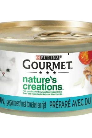 Gourmet kattenvoer Nature‘s Creations Tonijn 85 gr Meest Verkocht