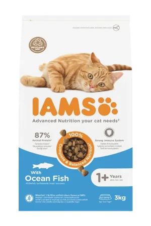 Beste Prijs IAMS Kattenvoer Adult Ocean Fish 3 kg