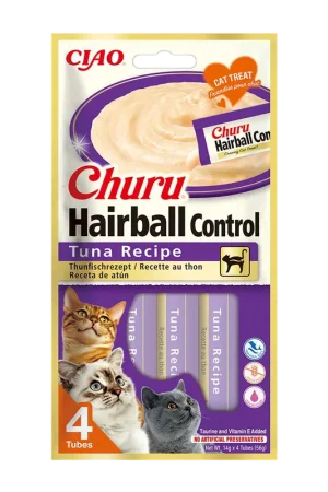 Meest Verkocht Inaba Churu Hairball Tuna Recipe 4 x 14 gr