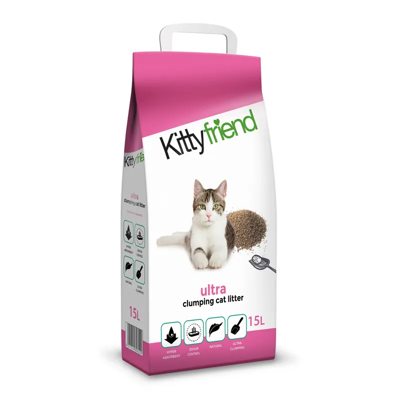 Koop Online Kitty Friend kattenbakvulling Ultra Clumping 15 ltr