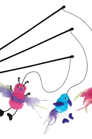Kong Active Feather Teaser assorti Beste Prijs