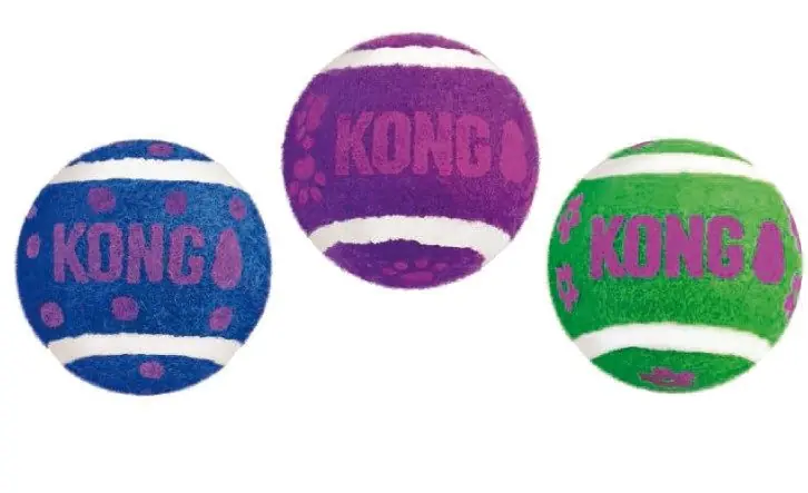 Kong Cat Tennis balls met bells Betrouwbaar