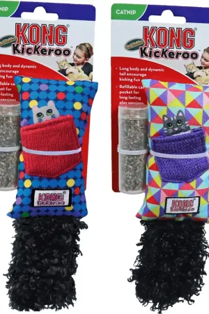 Kong Kickeroo met catnip assorti Merkproduct