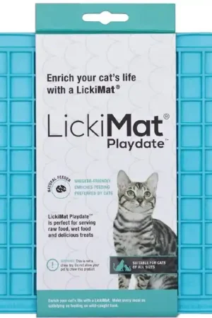 Direct Verzonden Lickimat Playdate Turquoise 20 cm